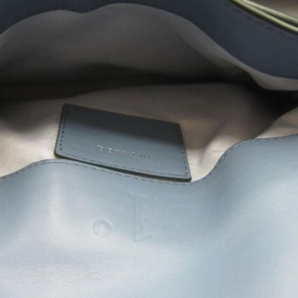 NWOT DELAROQ Troisième BLUE LEATHER Crossbody Bag - Picture 8 of 9